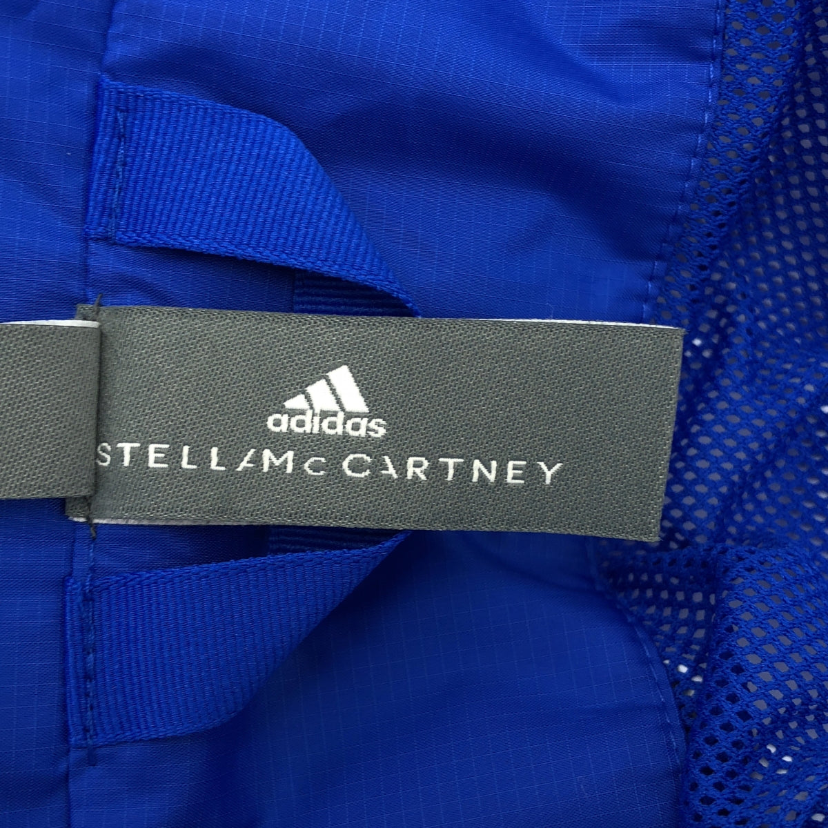 adidas by Stella McCartney / アディダスバイステラマッカートニー | ロゴ フルジップ オーバー コート / メッシュ総裏地 | 0 |