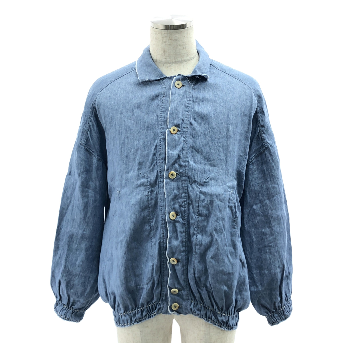 【美品】  ISABELLA STEFANELLI / イザベラステファネリ | (XIV) Jack Strine - Sod MCCXLIV / Sode-nobel-li / ジャックスタンド ジャケット | M | celeste | メンズ