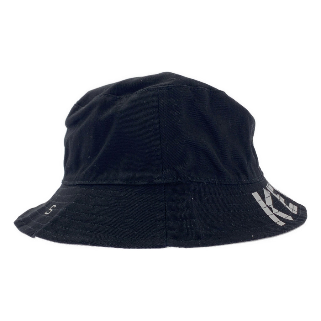 【新品】  KENZO / ケンゾー | 2024SS | BUCKET HAT REVERSIBLE / ロゴプリント リバーシブル バケットハット | L | ブラック | メンズ