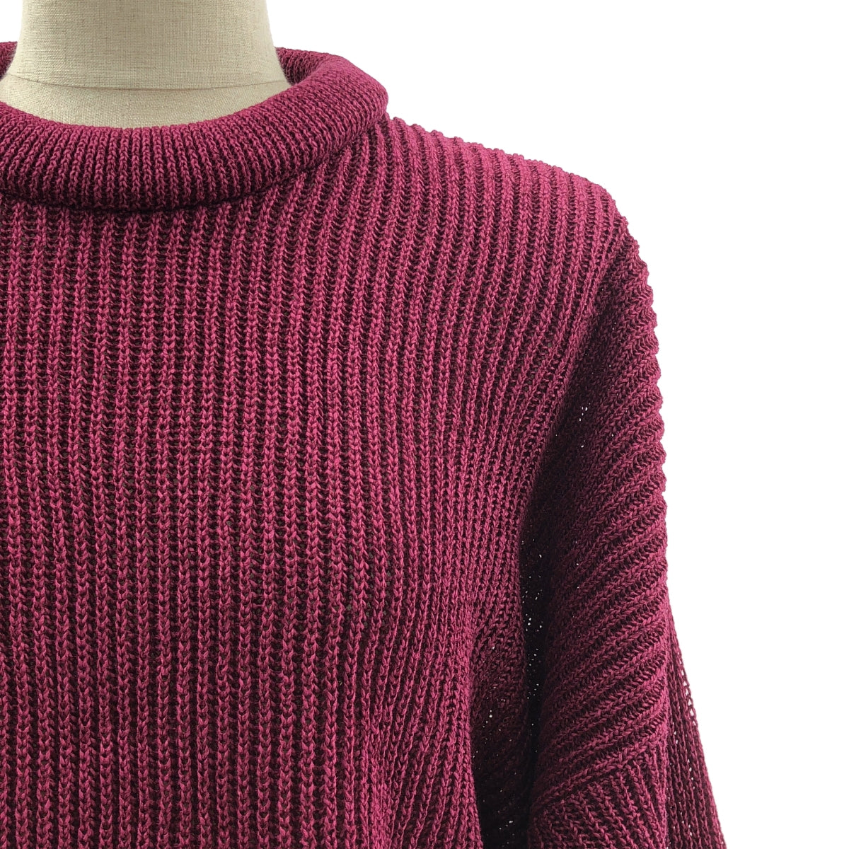 [狀況極佳] Cristaseya | Washi | Washi 羅紋針織套頭衫 | S 碼 | 紫色 | 女款