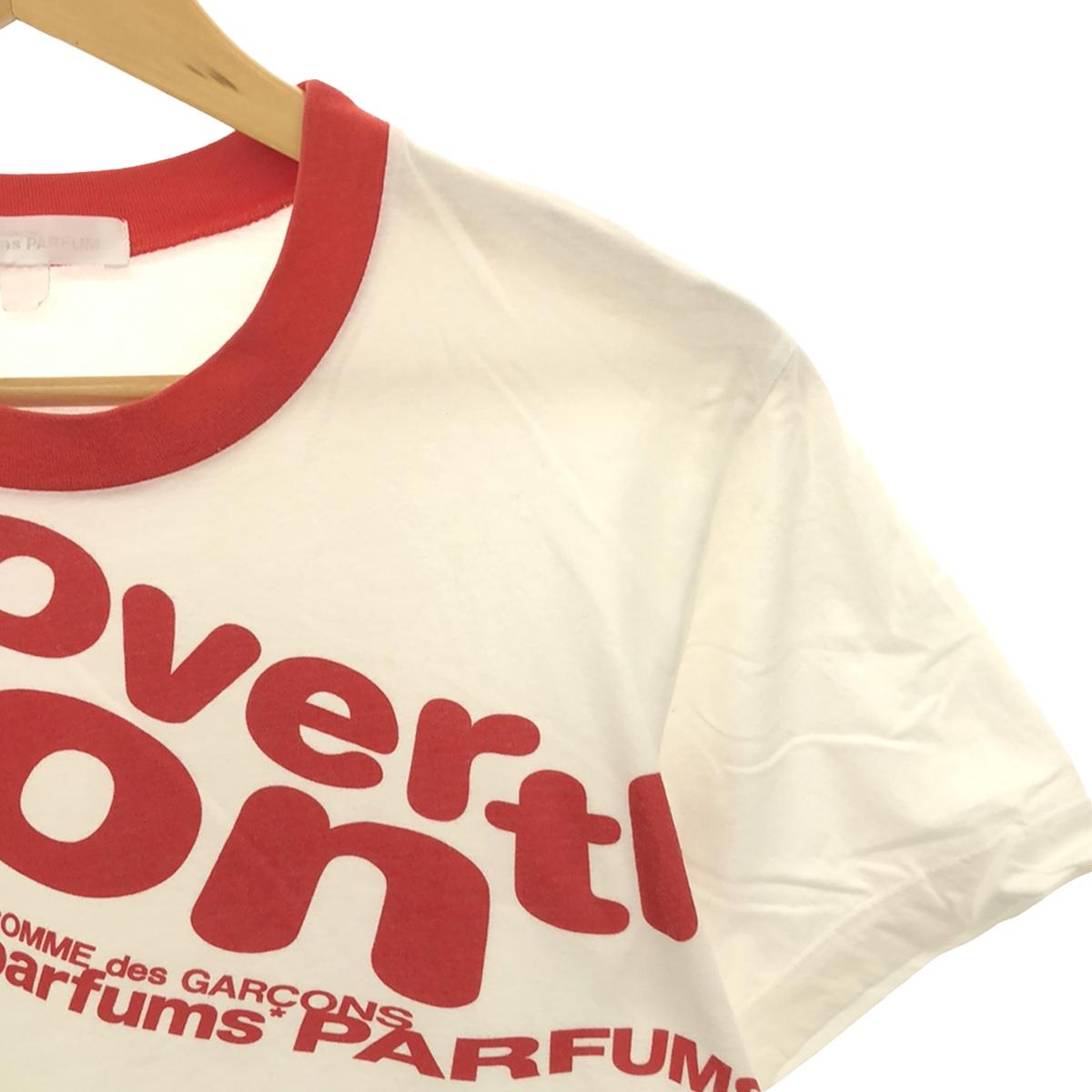 COMME des GARCONS Parfums / コムデギャルソンパルファム | ロゴプリント トリムTシャツ | – KLD