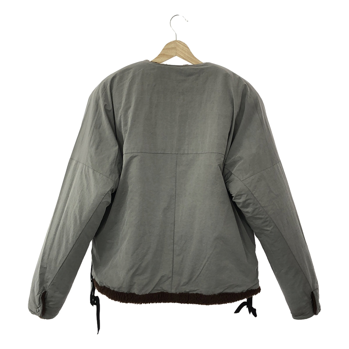 SUNSEA / サンシー | REVERSIBLE MONSTER APOLLO JACKET リバーシブル モンスター アポロ ジャケット | 2 | ブラウン / グレー | メンズ