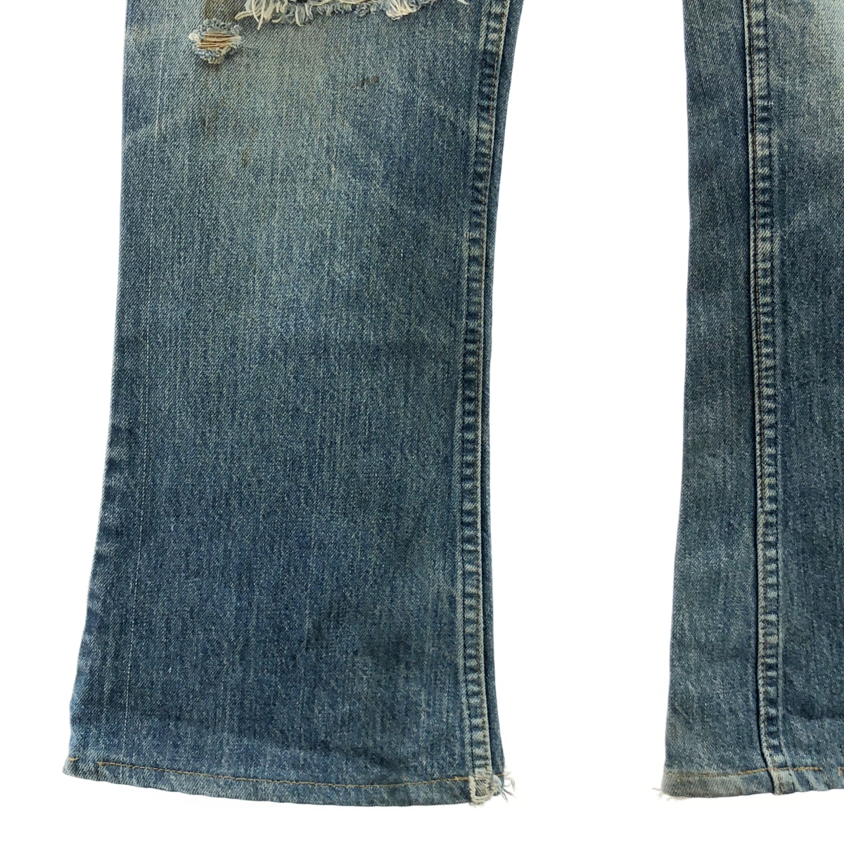 Levi's / 리바이스 | 1979 년 빈티지 646 플레어 데님 바지 각인 8 42TALON | 인디고 | 남성