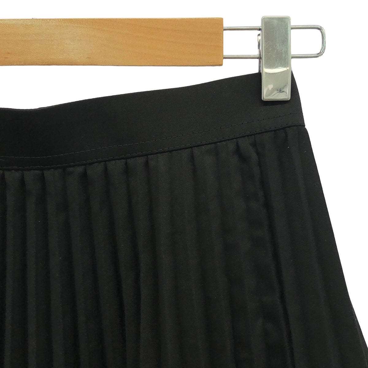 【新品】  TOGA / トーガ | 2021AW | Bonding Pleats Skirt 穴開きデザイン ボンディング プリーツスカート | 36 | ブラック | レディース