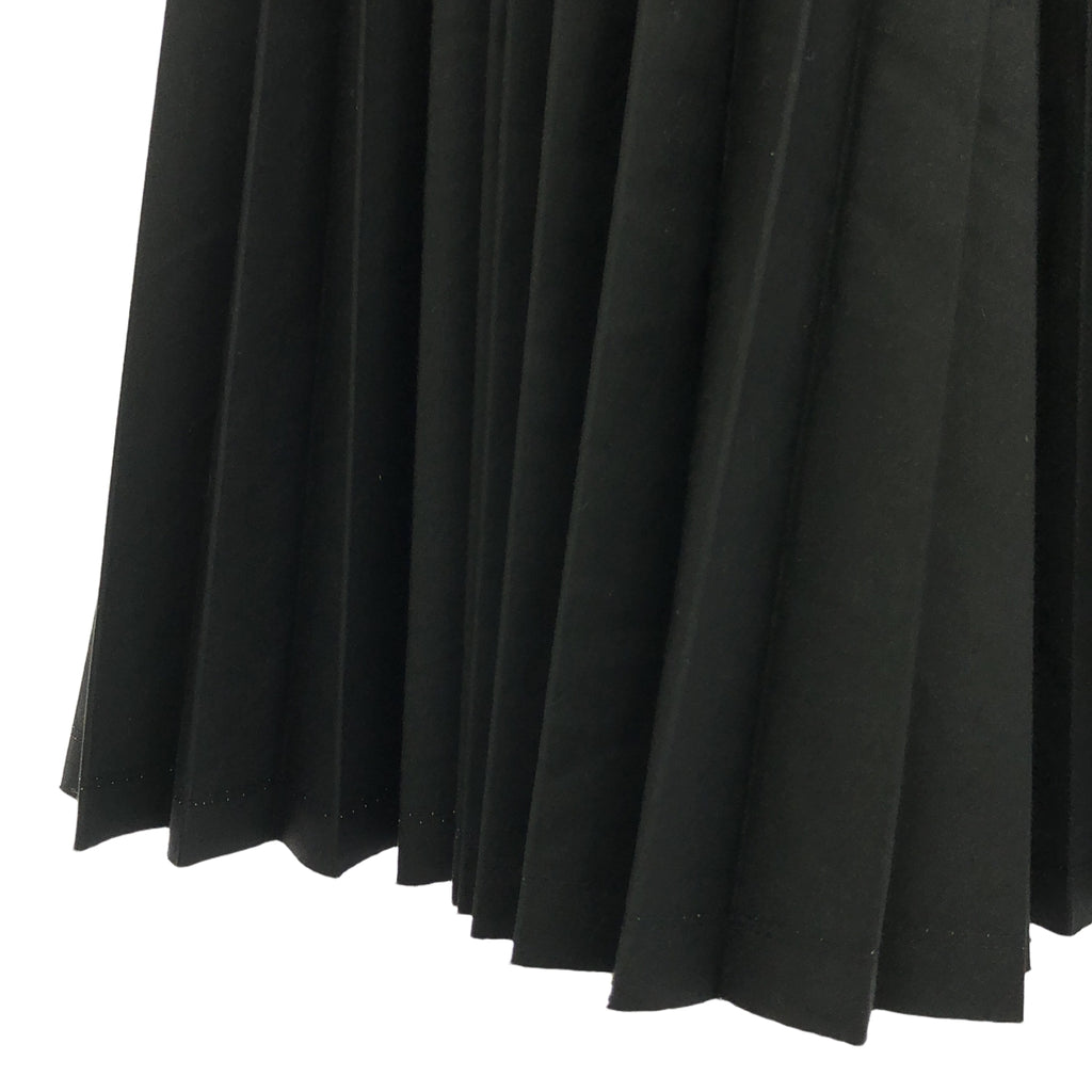【新品】  TOGA / トーガ | 2021AW | Bonding Pleats Skirt 穴開きデザイン ボンディング プリーツスカート | 36 | ブラック | レディース