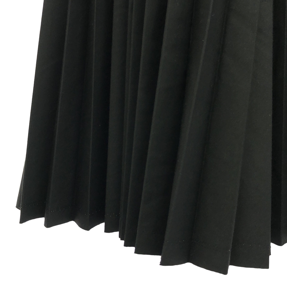 【新品】  TOGA / トーガ | 2021AW | Bonding Pleats Skirt 穴開きデザイン ボンディング プリーツスカート | 36 | ブラック | レディース