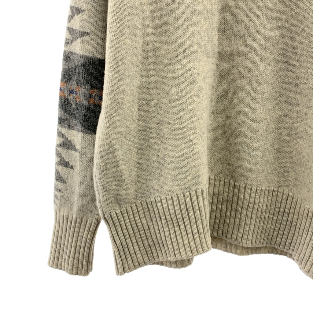 PENDLETON / ペンドルトン | ウール ネイティブ柄 クルーネックニット | F | メンズ