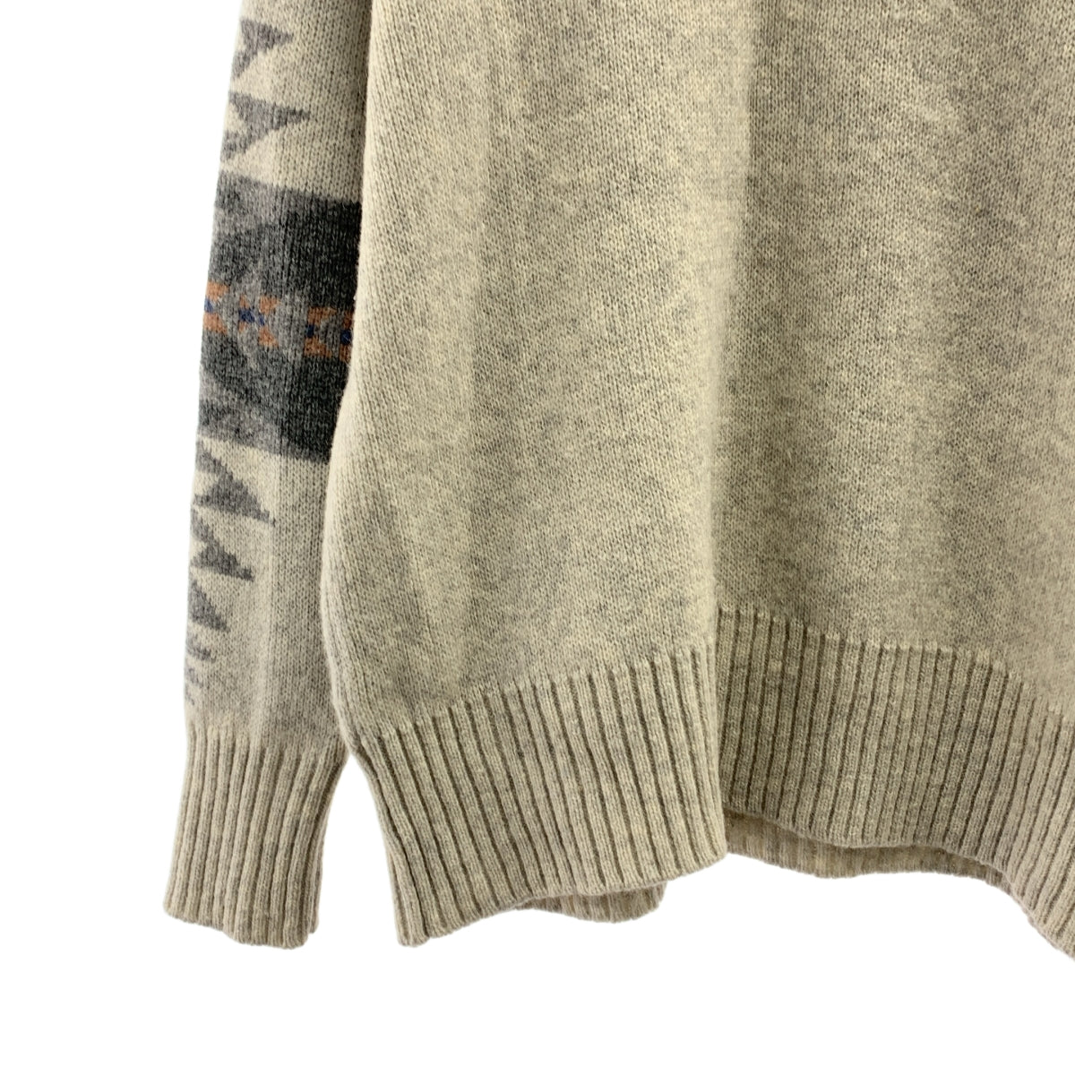 PENDLETON / ペンドルトン | ウール ネイティブ柄 クルーネックニット | F | メンズ