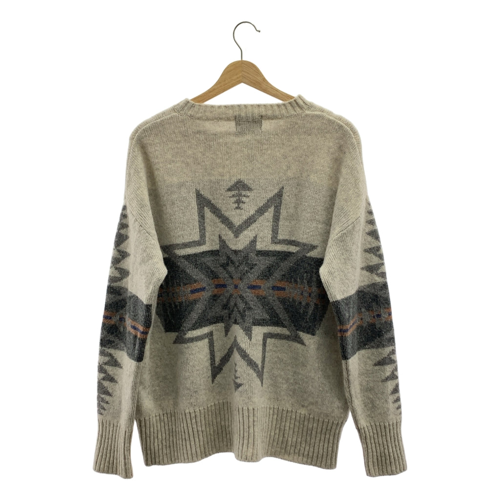 PENDLETON / ペンドルトン | ウール ネイティブ柄 クルーネックニット | F | メンズ