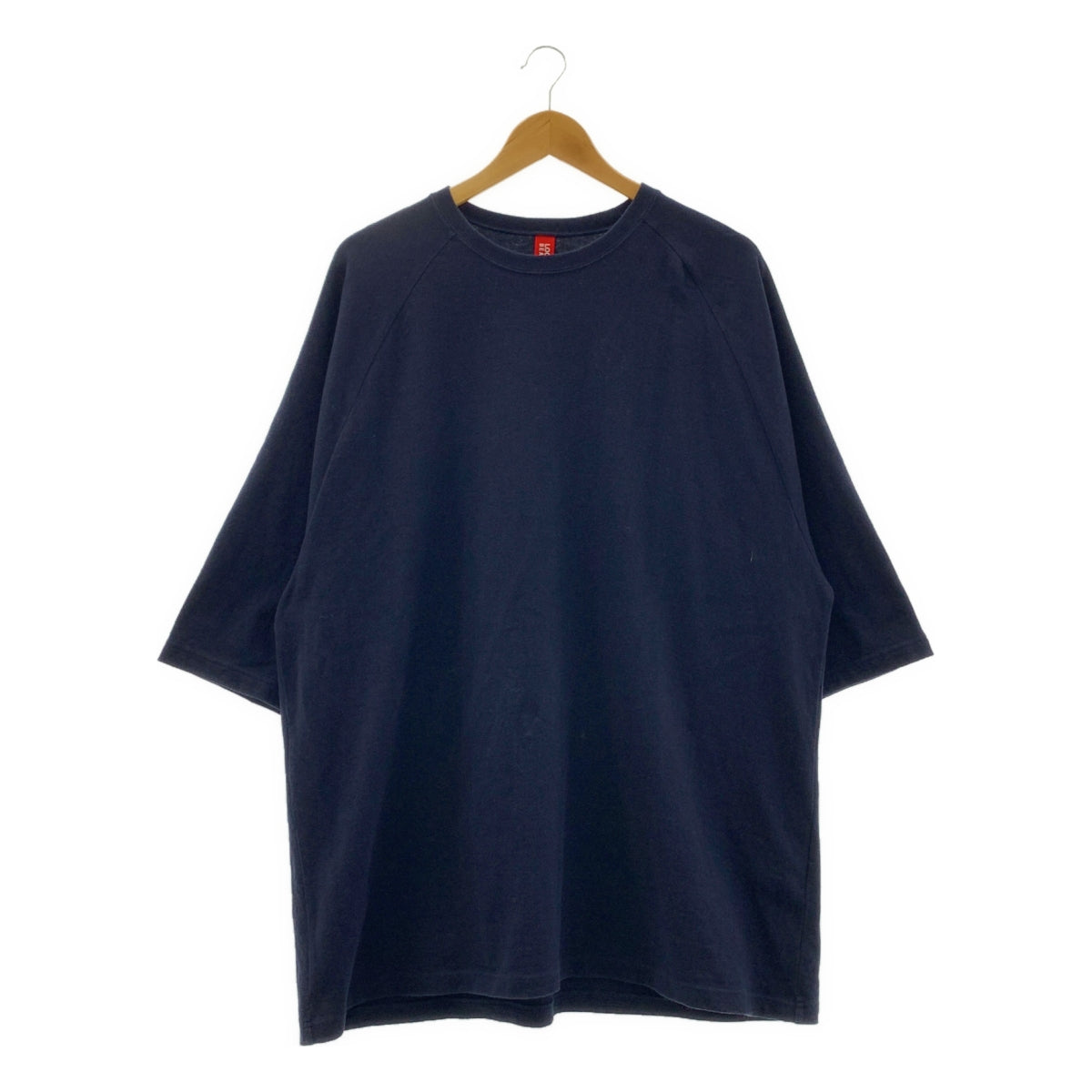 LOOPWHEELER / 루프 윌러 | × beams / 빔스 별주 오버 실루엣 원포인트 로고 T셔츠 컷소우 | XL | 맨즈