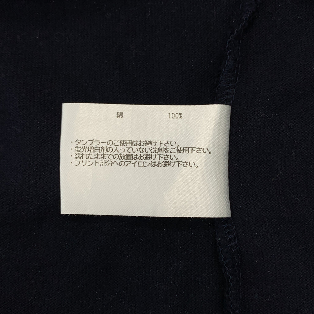 LOOPWHEELER / 루프 윌러 | × beams / 빔스 별주 오버 실루엣 원포인트 로고 T셔츠 컷소우 | XL | 맨즈