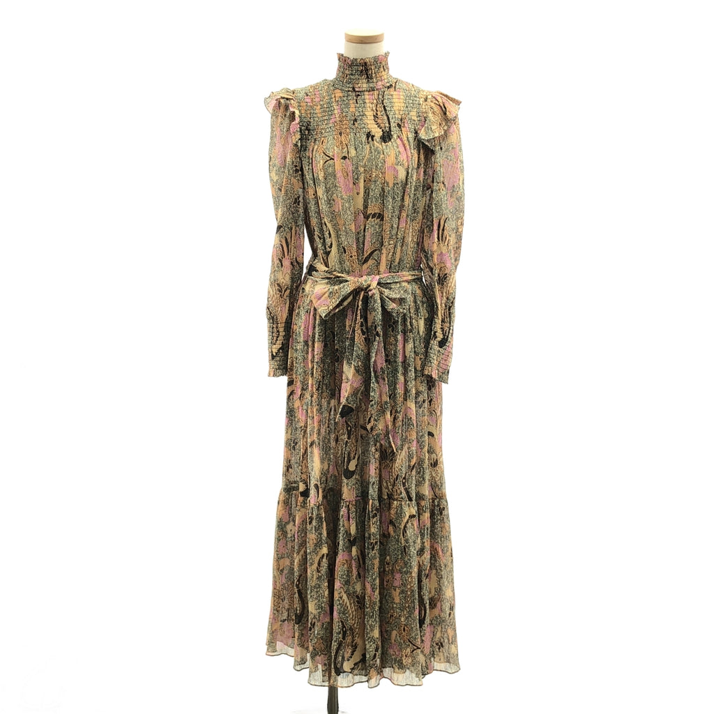 【美品】  ULLA JOHNSON / ウラジョンソン | Constantine Dress コットン シルク コンスタンティン ドレス ワンピース | 2 | マルチカラー | レディース