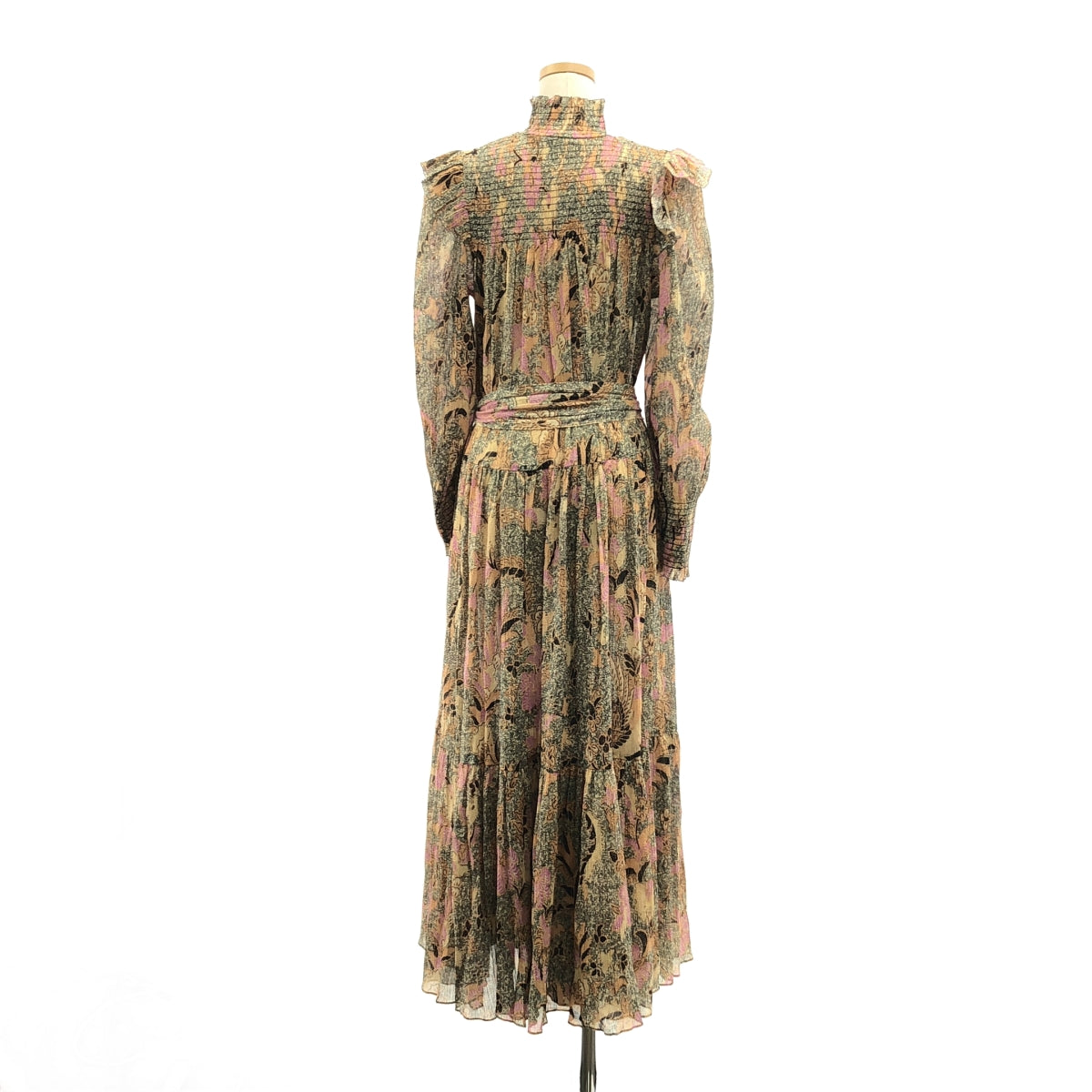 【美品】  ULLA JOHNSON / ウラジョンソン | Constantine Dress コットン シルク コンスタンティン ドレス ワンピース | 2 | マルチカラー | レディース