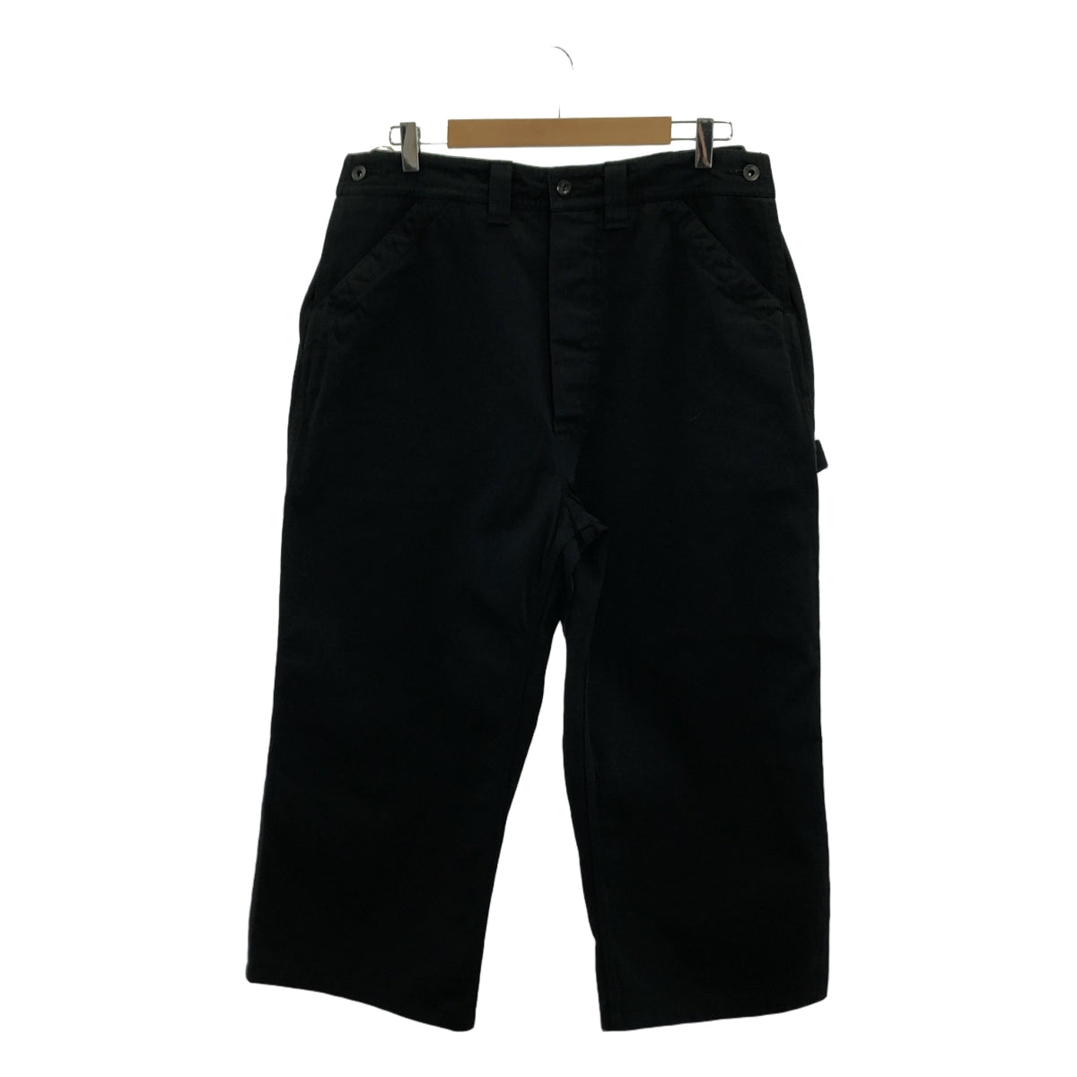 【美品】  kaval / カヴァル | 2024SS | Painter pant コットン ペインター パンツ | S | ブラック | メンズ