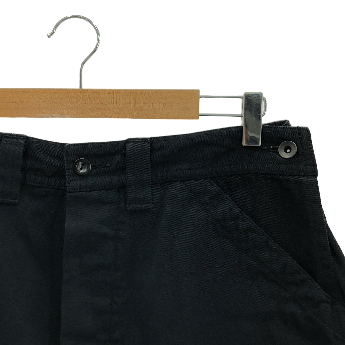 【美品】  kaval / カヴァル | 2024SS | Painter pant コットン ペインター パンツ | S | ブラック | メンズ