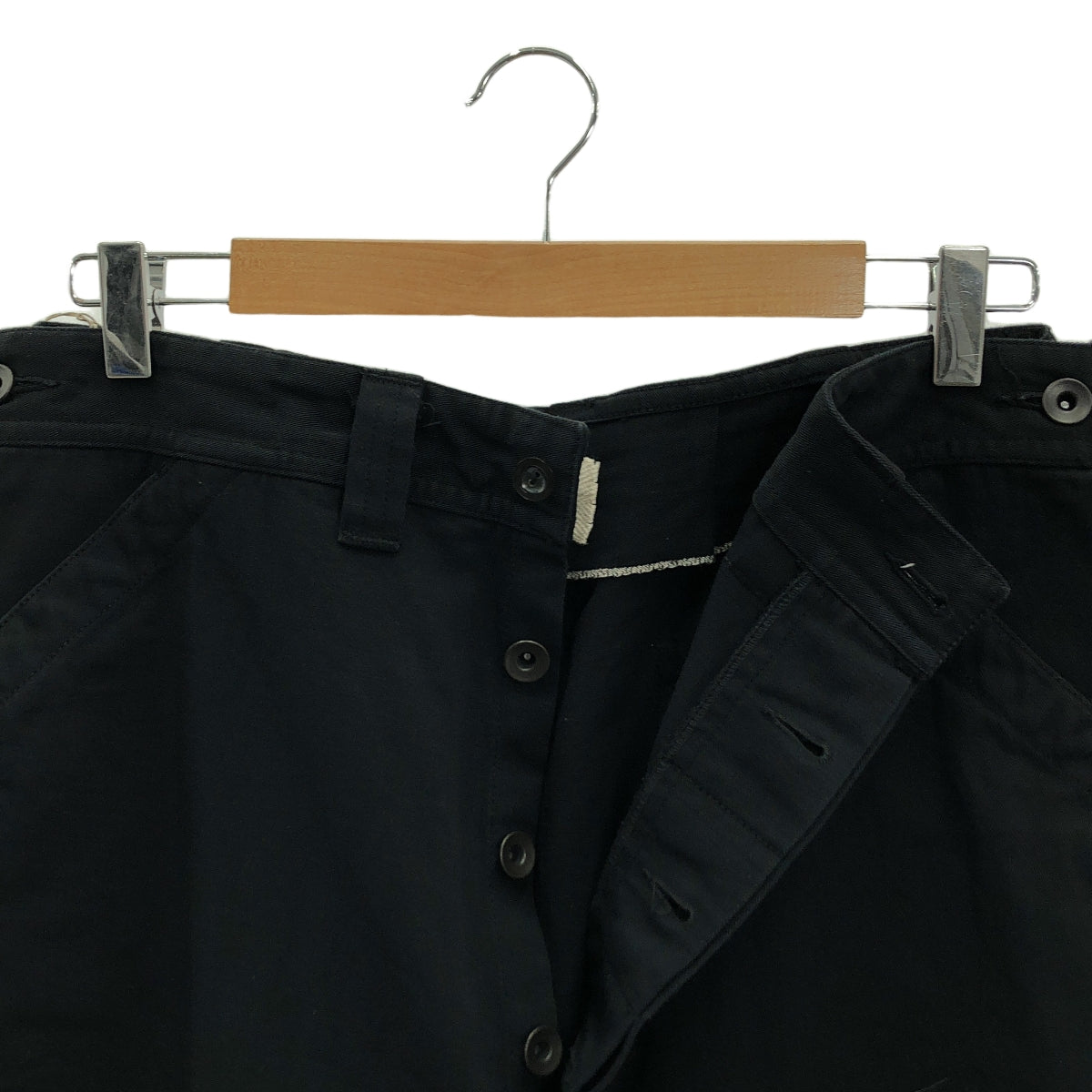 【美品】  kaval / カヴァル | 2024SS | Painter pant コットン ペインター パンツ | S | ブラック | メンズ