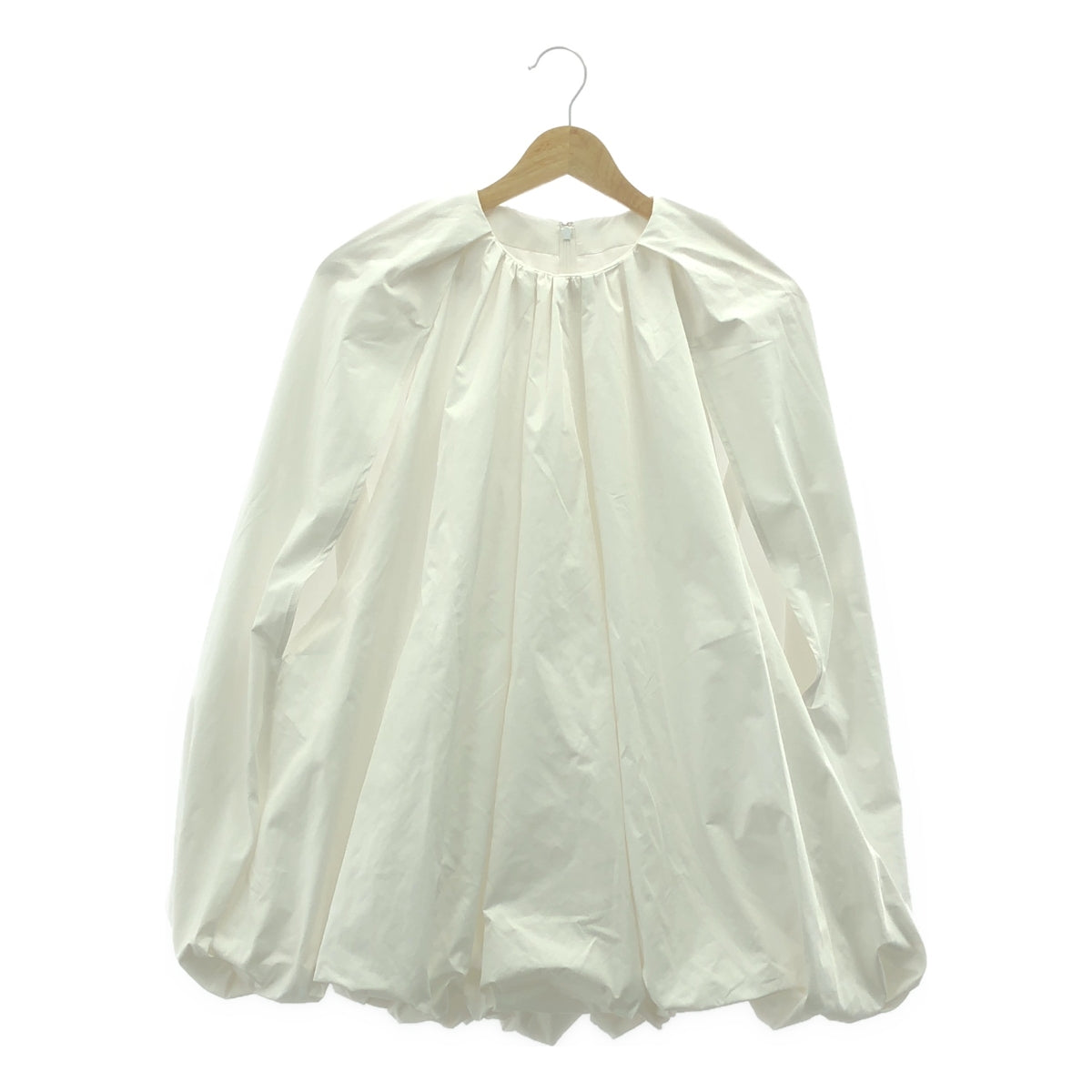 【美品】  LOHEN / ローヘン | 2025SS | CUT OFF BALLOON BLOUSE バルーン ブラウス | F | ホワイト | レディース