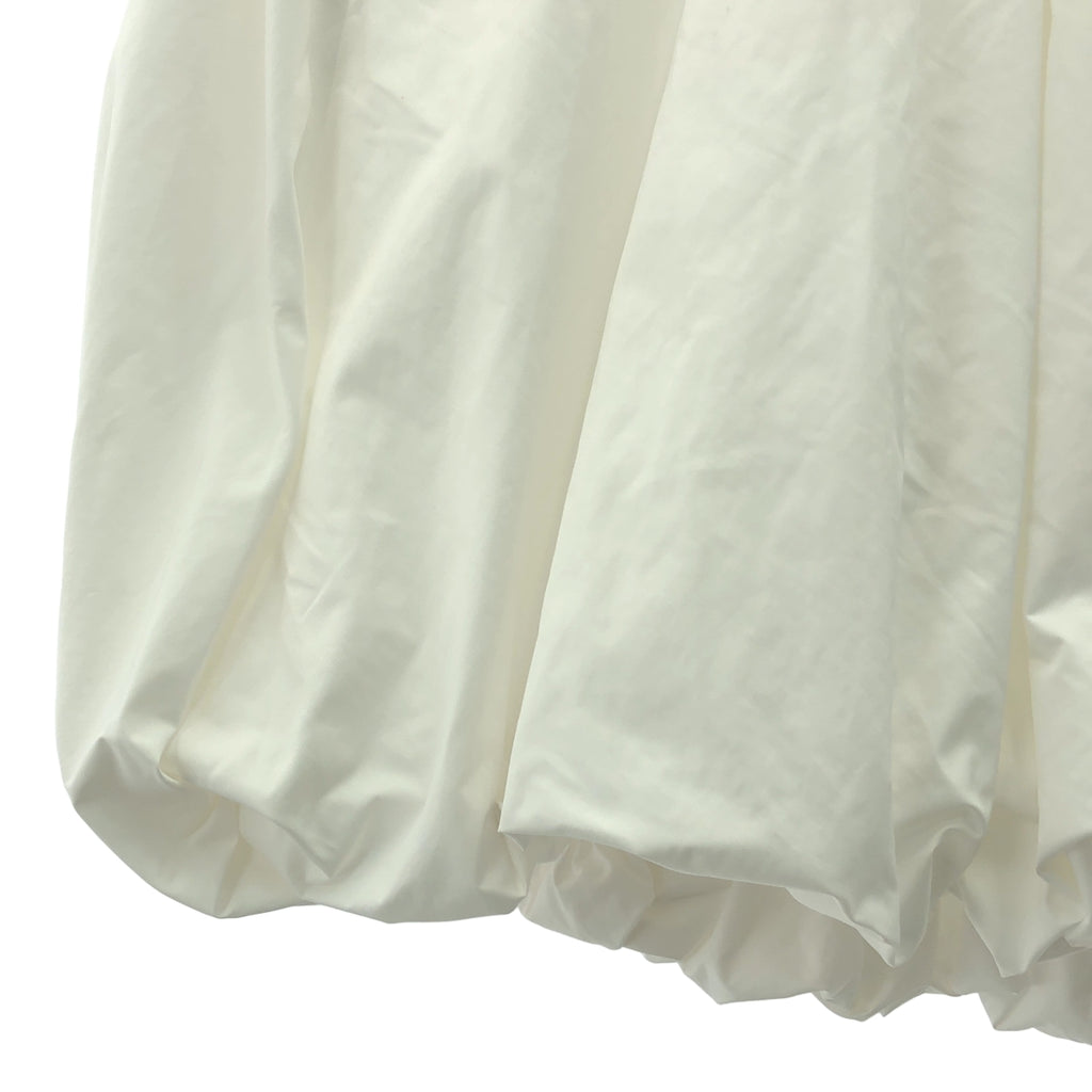 【미품】 LOHEN / 로헨 | 2025SS | CUT OFF BALLOON BLOUSE 풍선 블라우스 | F | 화이트 | 여성