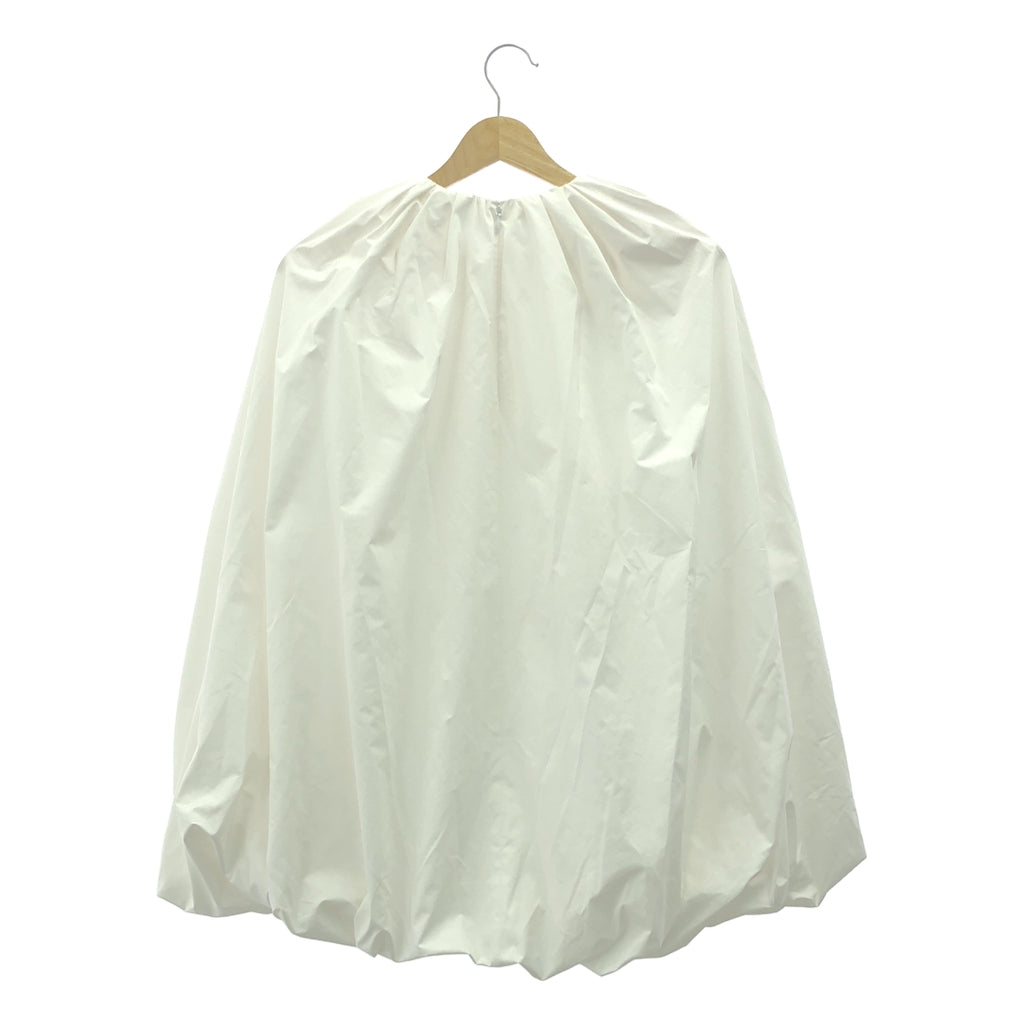 【미품】 LOHEN / 로헨 | 2025SS | CUT OFF BALLOON BLOUSE 풍선 블라우스 | F | 화이트 | 여성