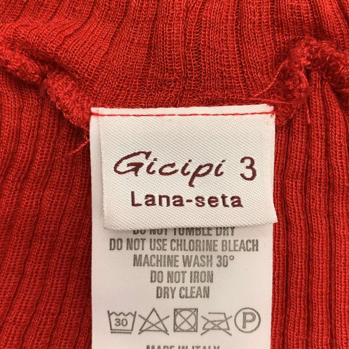 gicipi / 지치피 | 울 실크 터틀넥 롱 슬리브 컷소우 | 3 | 여성