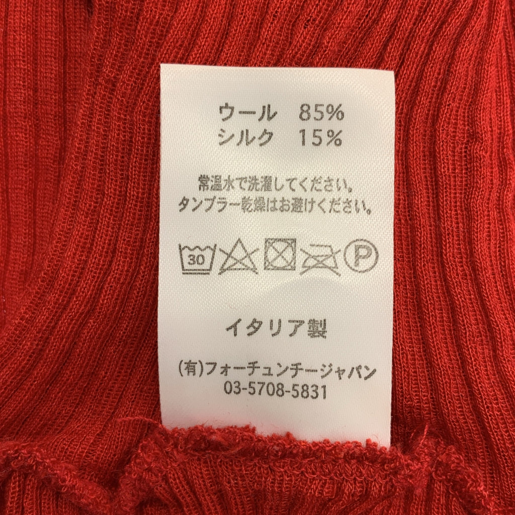 gicipi / 지치피 | 울 실크 터틀넥 롱 슬리브 컷소우 | 3 | 여성