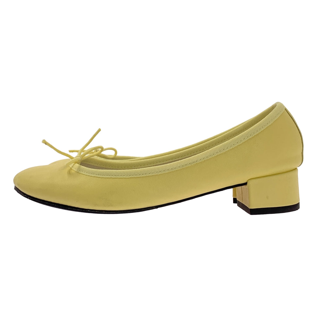 repetto / 레펫 | 가죽 리본 청키 힐 펌프스 | 37 | 여성