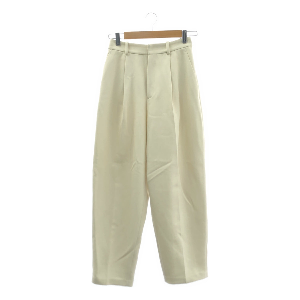 IENA / 예나 | 2023SS | 탁 슬랙스 팬츠 / 총 안감 | 36 | 베이지 | 여성