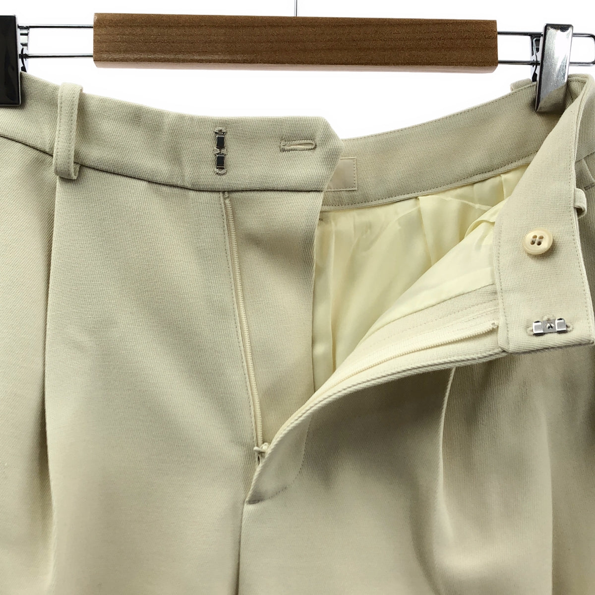 IENA / 예나 | 2023SS | 탁 슬랙스 팬츠 / 총 안감 | 36 | 베이지 | 여성