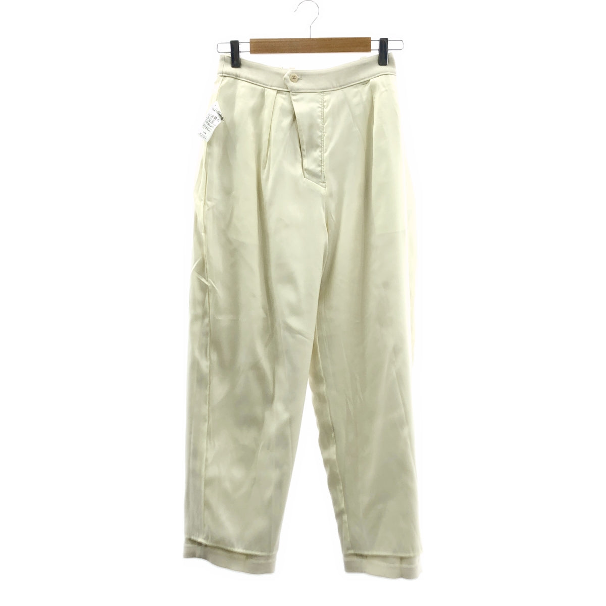 IENA / 예나 | 2023SS | 탁 슬랙스 팬츠 / 총 안감 | 36 | 베이지 | 여성