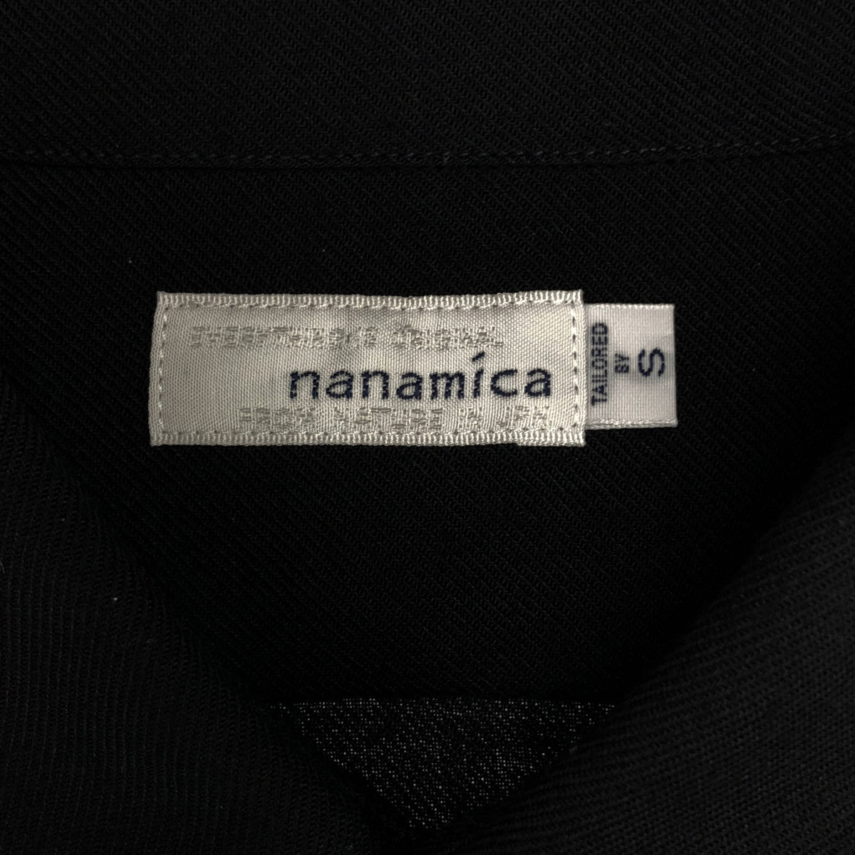 nanamica / 나나미카 | Regular Collar Wind Shirt 레귤러 컬러 셔츠 | S | 네이비 | 남성