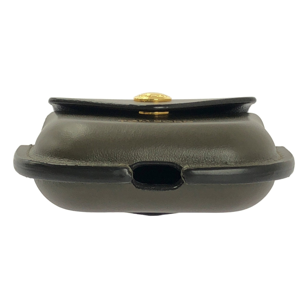 【미품】 TOM FORD / 톰 포드 | 가죽 AirPods Pro 케이스 | 올리브 | 남성