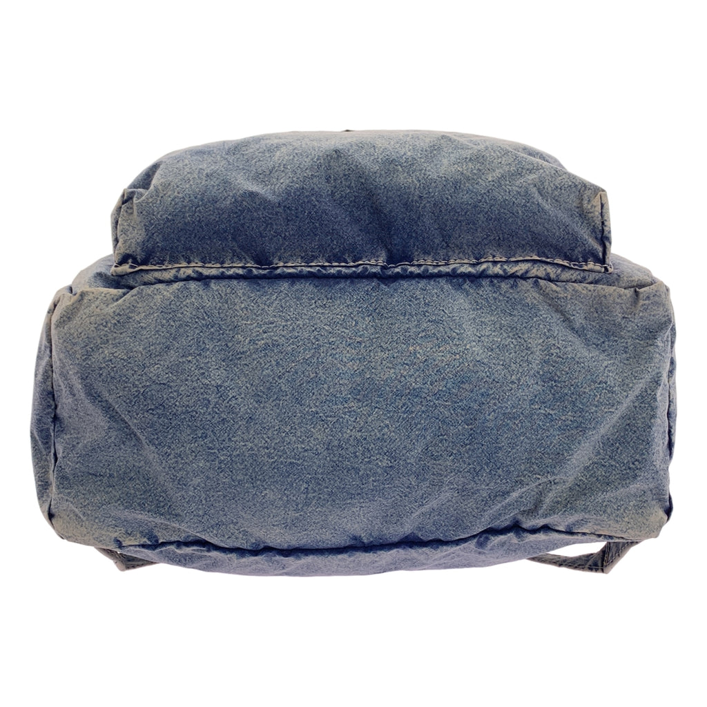 me ISSEY MIYAKE / 미이세이미야케 | 나일론 데님 전사 프린트 배낭 |