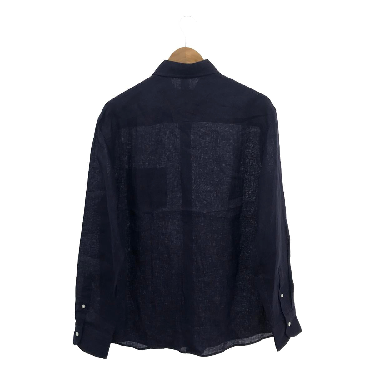 Dunhill | Linen button-down shirt | L | Men's