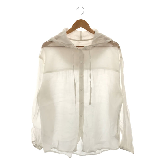 CREDONA / Credona | Sheer Loose Hoodie SH Shirt | F | Women's