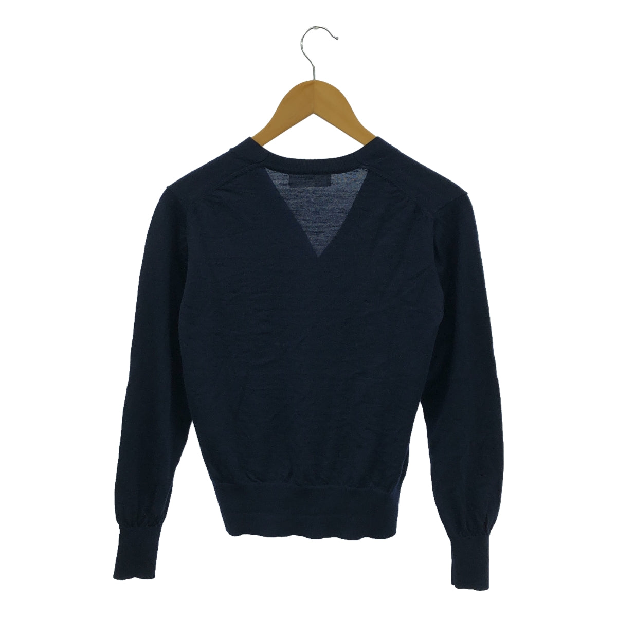 TOGA PULLA / トーガプルラ | High gauge knit cardigan カーディガン | 36 | ネイビー | レディース