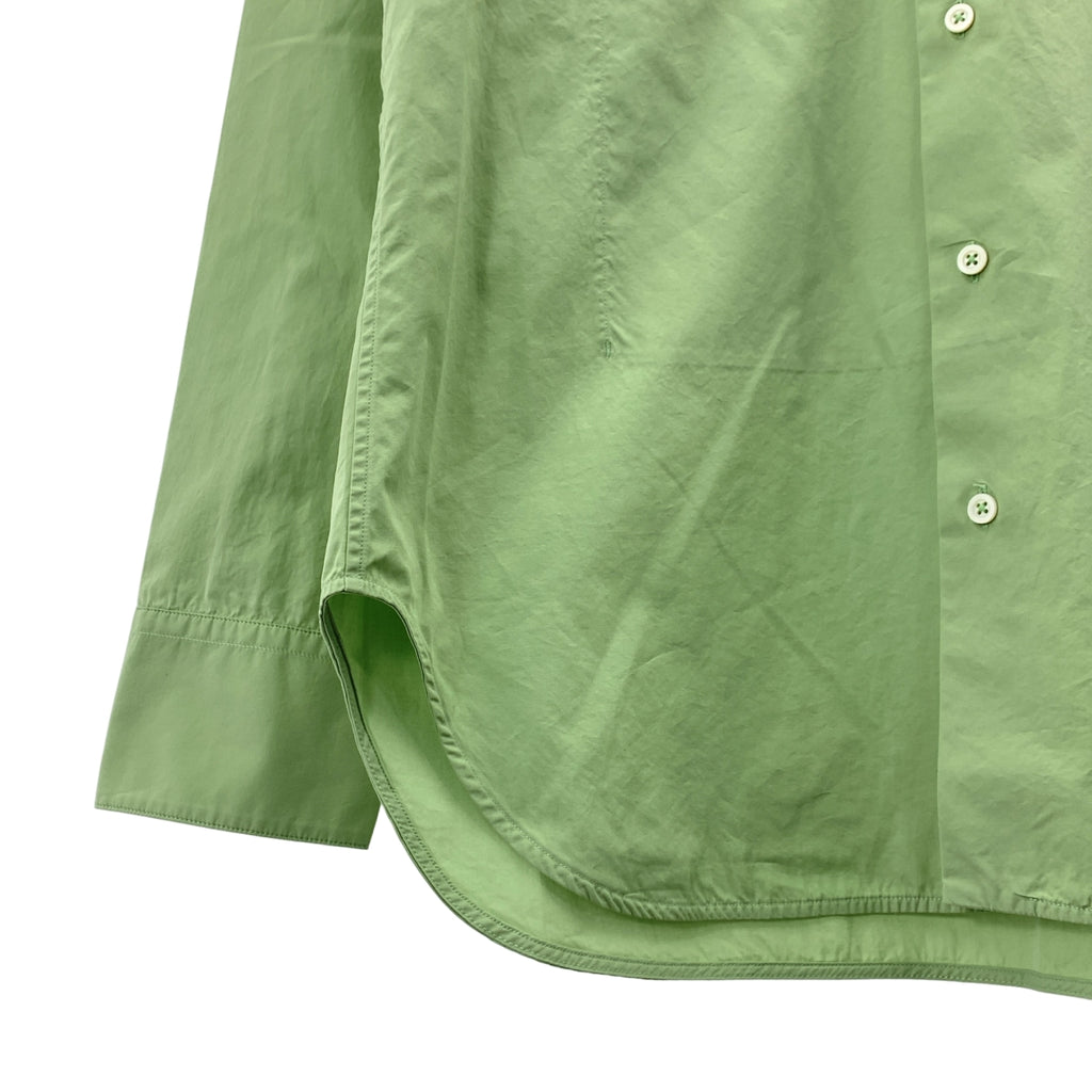 JIL SANDER / ジルサンダー | コットン ダブルポケット バンドカラーシャツ | 39 | メンズ