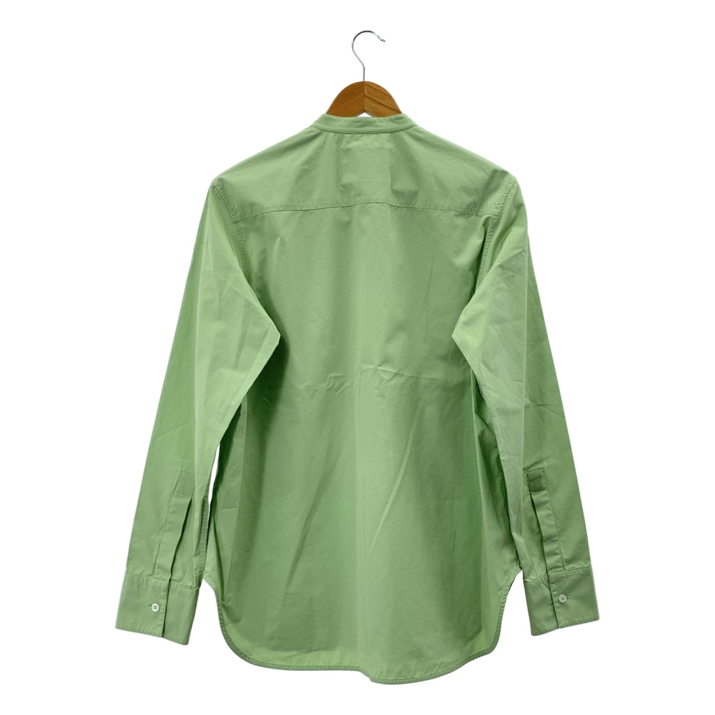 JIL SANDER / ジルサンダー | コットン ダブルポケット バンドカラーシャツ | 39 | メンズ