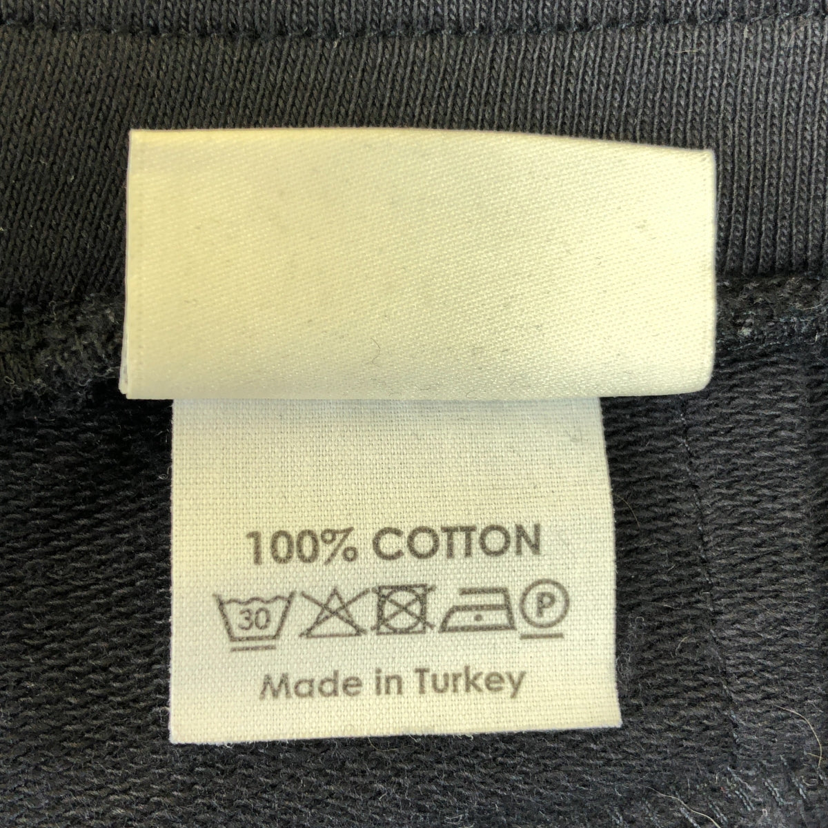 DRIES VAN NOTEN / 드리스 반 노튼 | 코튼 드로 스트링 스웨트 와이드 팬츠 | S | 블랙 | 여성