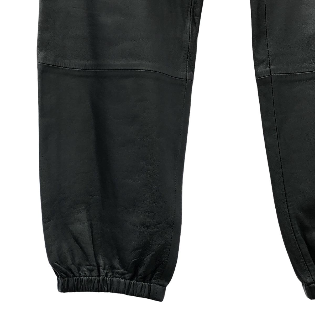 pelleq / ぺレック | lamb leather trousers レザー ワイドパンツ | 34 | グレー | レディース