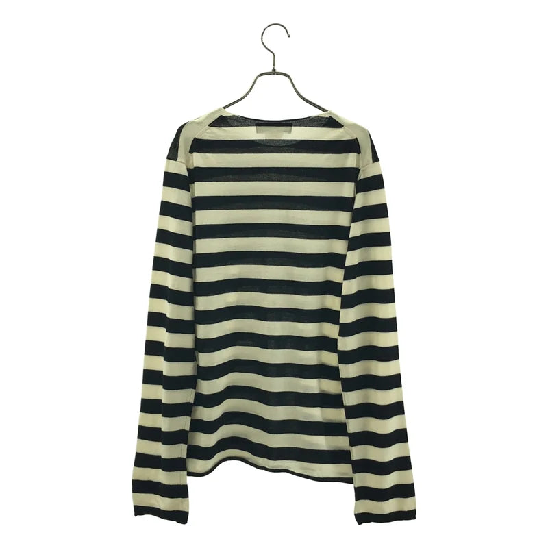 BLACK COMME des GARCONS / ブラックコムデギャルソン | 2015SS | オーバーシルエット ニット セーター | L | メンズ