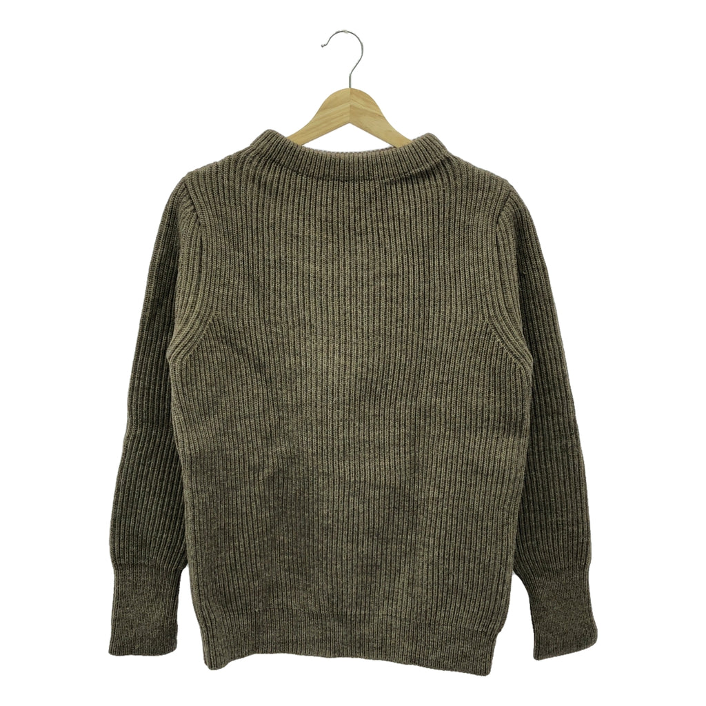ANDERSEN-ANDERSEN / アンデルセンアンデルセン | 5GUAGE CREW NECK SWEATER ニット | S | ブラウン | メンズ