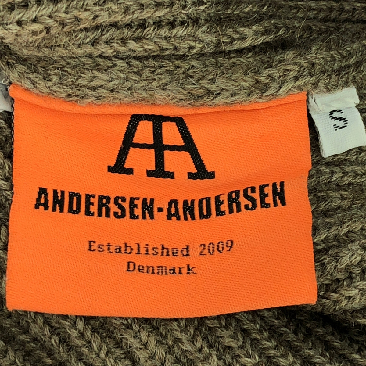 ANDERSEN-ANDERSEN / アンデルセンアンデルセン | 5GUAGE CREW NECK SWEATER ニット | S | ブラウン | メンズ