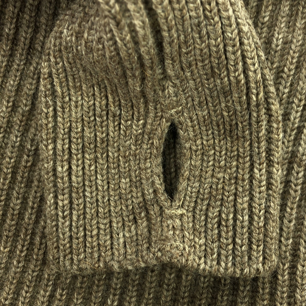 ANDERSEN-ANDERSEN / アンデルセンアンデルセン | 5GUAGE CREW NECK SWEATER ニット | S | ブラウン | メンズ