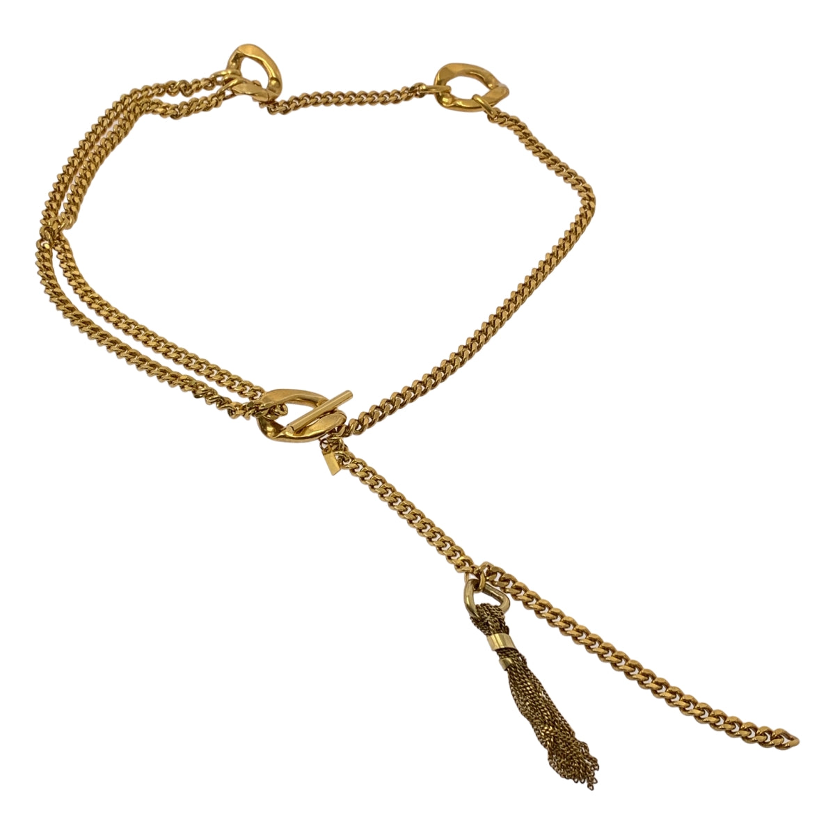 [狀況良好] Deuxieme Classe | Perrine Taverniti / 鏈條腰帶|黃金|女性的