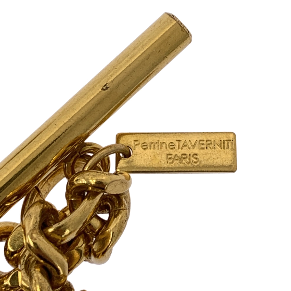 【美品】  Deuxieme Classe / ドゥーズィエムクラス | PERRINE TAVERNITI / CHAIN BELT チェーンベルト | ゴールド | レディース