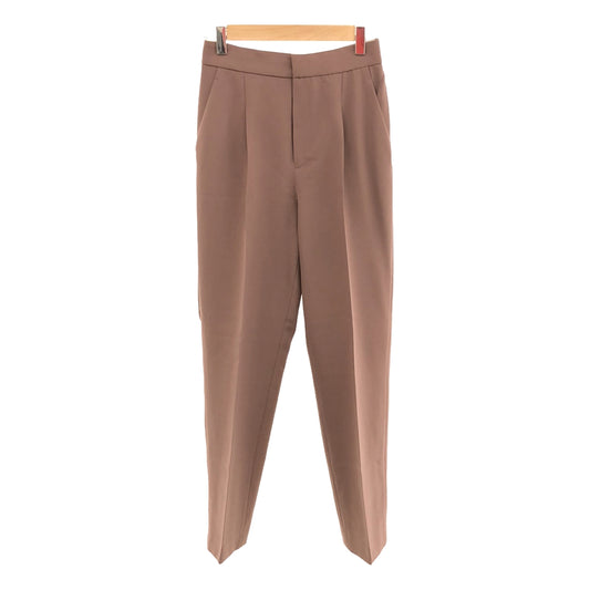 CREDONA / クレドナ | Front tack tapered pants フロントタックテーパードパンツ | M | レディース