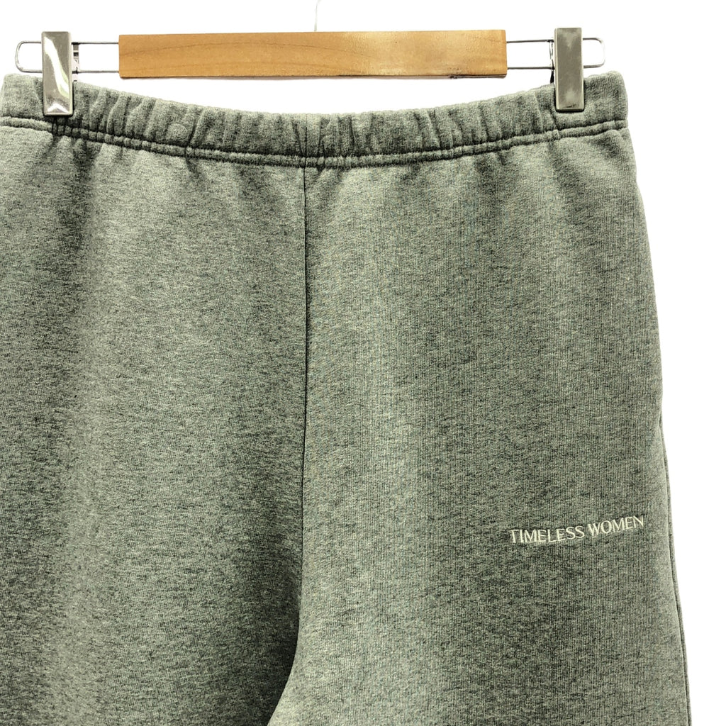 TIMELESS WOMEN / タイムレスウーマン | 2024SS | New Sweat PT スウェットパンツ | F | グレー | レディース