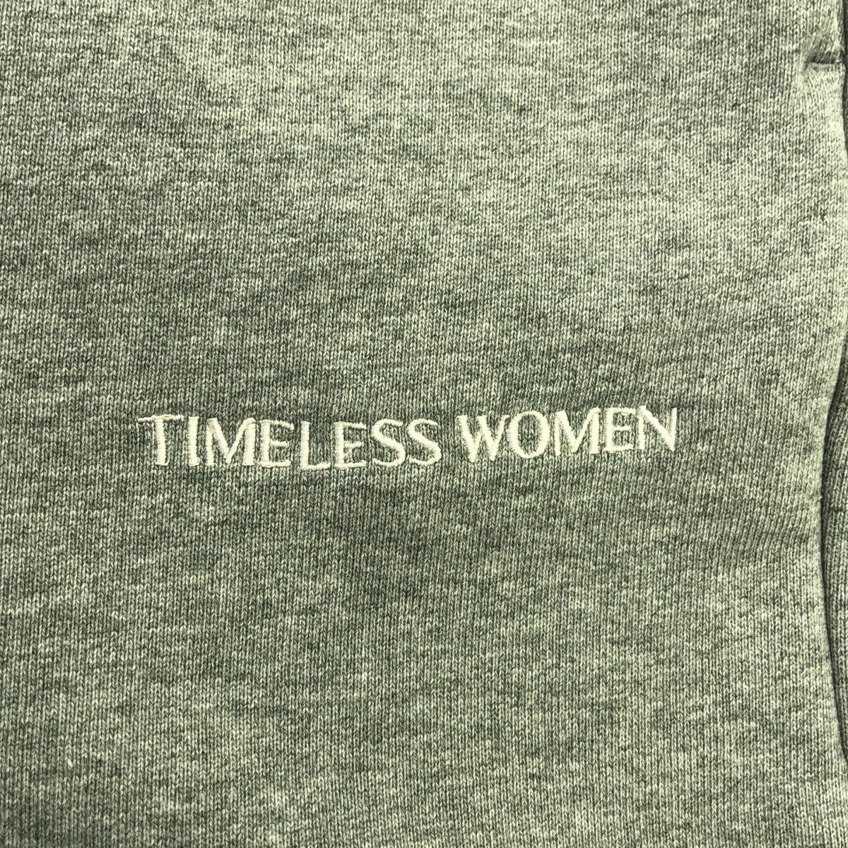 TIMELESS WOMEN / タイムレスウーマン | 2024SS | New Sweat PT スウェットパンツ | F | グレー | レディース