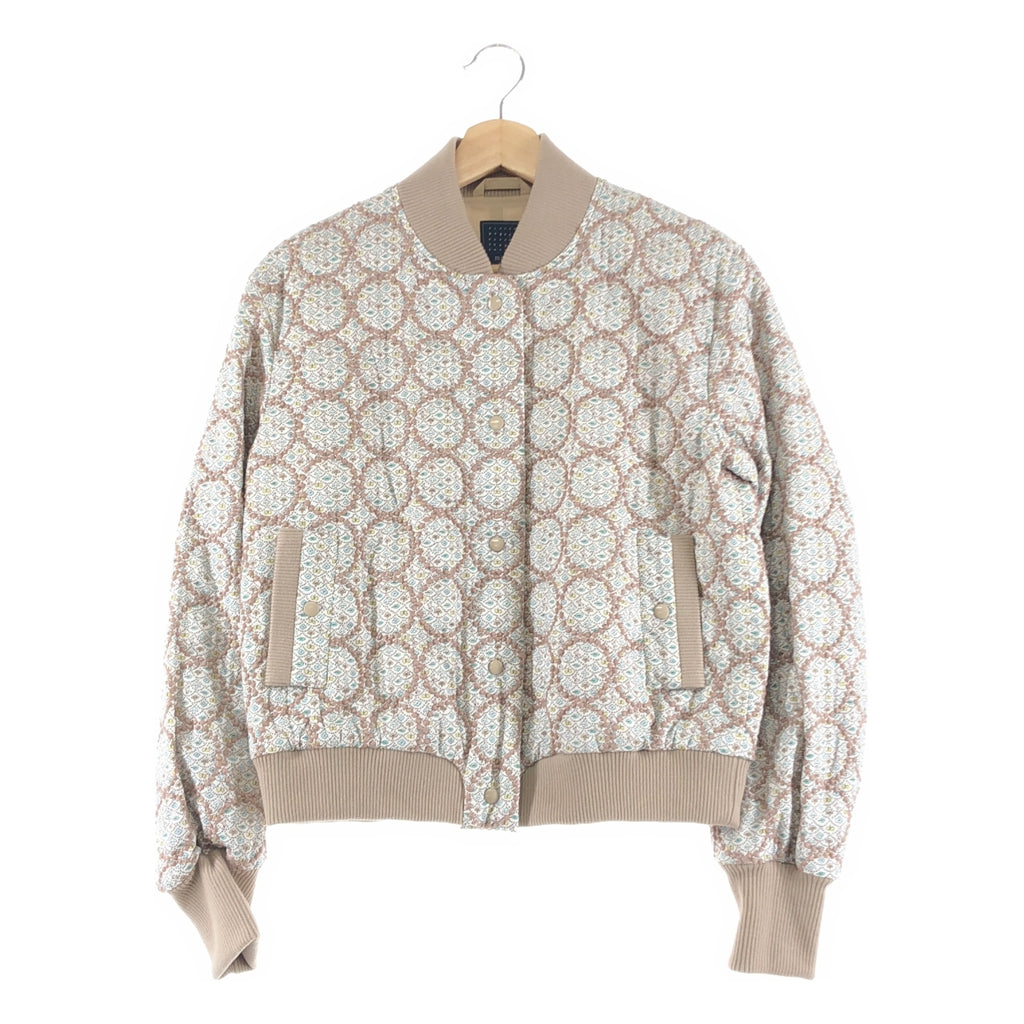 mina perhonen / ミナペルホネン | 2023AW | forest wave×tambourine フォレストウェーブ タンバリン 刺しゅう ジャケット ブルゾン | 38 | レディース