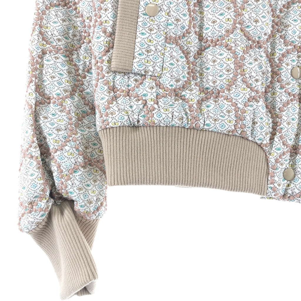 mina perhonen / ミナペルホネン | 2023AW | forest wave×tambourine フォレストウェーブ タンバリン 刺しゅう ジャケット ブルゾン | 38 | レディース